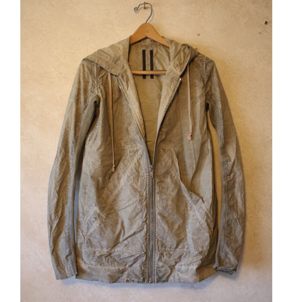 Rick Owens Distressed Pearl Jacket, Size S